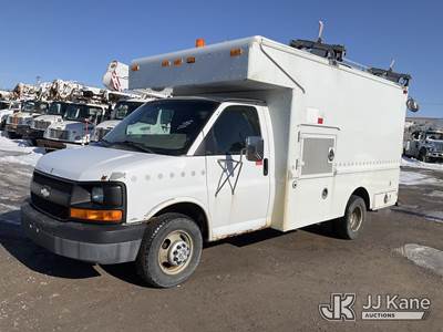 2006 Chevrolet Express G3500 Cutaway Van Body/Service Truck