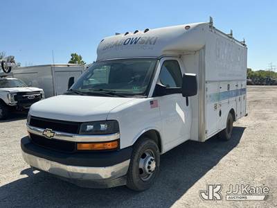 2017 Chevrolet Express G3500 Cutaway Enclosed Service Van