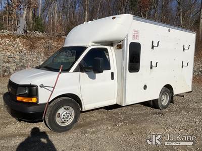 2012 Chevrolet Express G3500 Cutaway Van Body/Service Truck
