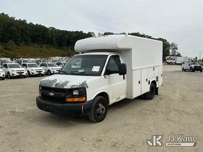 2013 Chevrolet Express G3500 Cutaway Enclosed Service Van