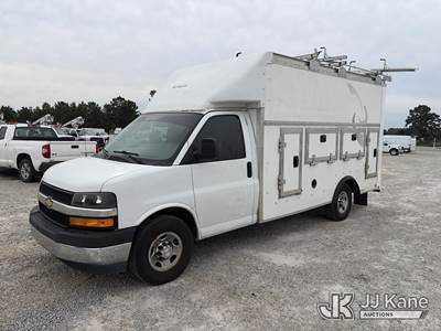 2018 Chevrolet Express G3500 Cutaway Enclosed Service Van