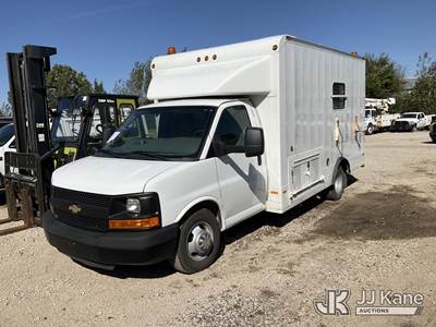 2014 Chevrolet Express G3500 Cutaway Van Body/Service Truck