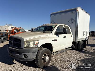 2008 Dodge Ram 3500 Quad Cab Crew Cab Van Body Truck