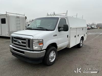 2021 Ford E350 Cutaway Enclosed Service Van
