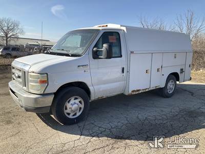 2011 Ford Econoline E-350 Super Duty Cutaway Van Body/Service Truck