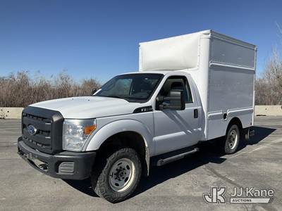 2015 Ford F250 4x4 Van Body Truck