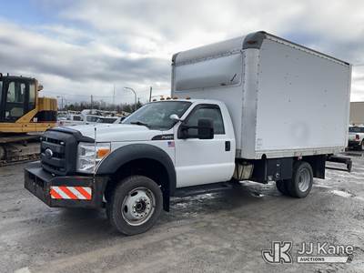 2015 Ford F450 4x4 Van Body Truck