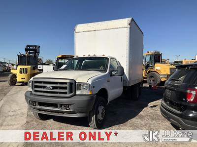 2003 Ford F-450 SD Regular Cab 2WD DRW Van Body Truck