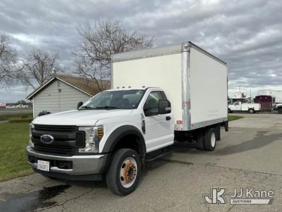2019 Ford F-450 SD Regular Cab DRW 2WD Van Body Truck