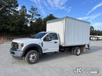 2019 Ford F550 4x4 Van Body Truck