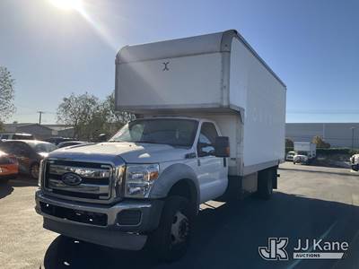 2011 Ford F-550 Regular Cab DRW 2WD Van Body Truck