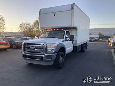 2011 Ford F-550 Regular Cab DRW 2WD Van Body Truck