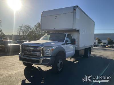 2014 Ford F-550 Regular Cab DRW 2WD Van Body Truck