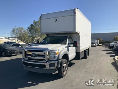 2014 Ford F-550 Van Body Truck
