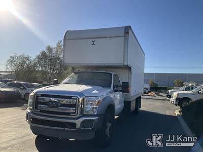2014 Ford F-550 Regular Cab DRW 2WD Van Body Truck