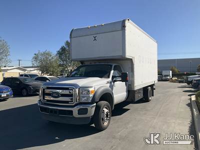 2015 Ford F-550 Van Body Truck
