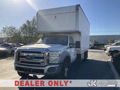 2014 Ford F-550 Van Body Truck