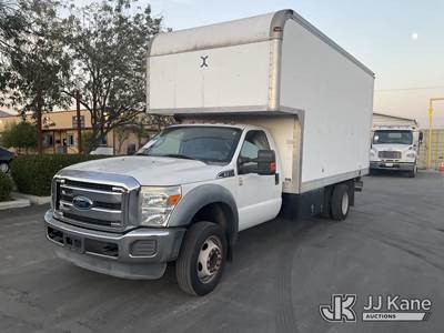 2015 Ford F-550 Regular Cab DRW 2WD Van Body Truck
