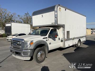 2011 Ford F-550 Van Body Truck
