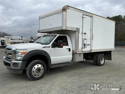 2016 Ford F550 4x4 Van Body Truck