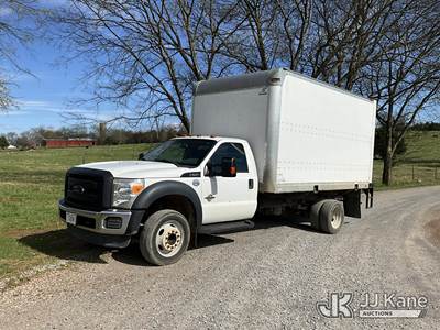 2016 Ford F-550 Van Body Truck