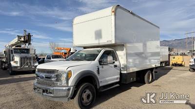 2017 Ford F-550 Van Body Truck