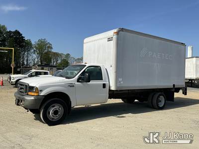 1999 Ford F550 Van Body Truck