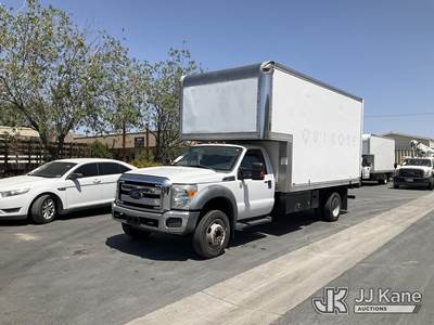 2015 Ford F-550 Van Body Truck
