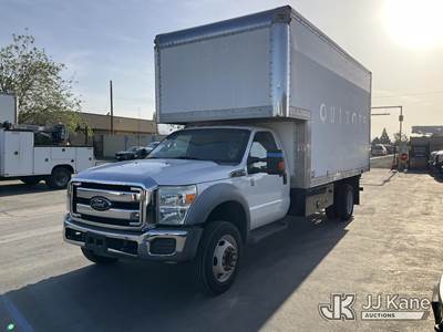 2015 Ford F-550 Van Body Truck
