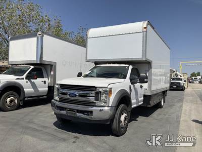 2017 Ford F-550 Van Body Truck