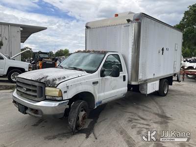 2000 Ford F550 Van Body/Inspection Truck