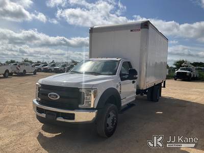 2019 Ford F-550 Van Body Truck