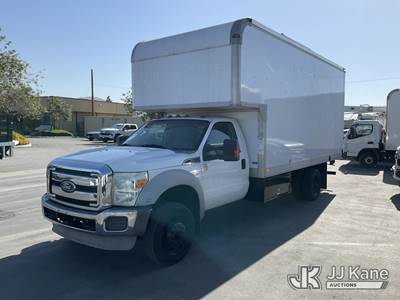 2011 Ford F-550 Van Body Truck