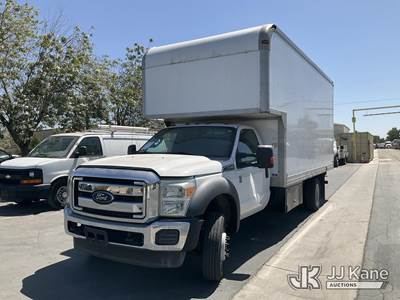 2012 Ford F-550 Van Body Truck