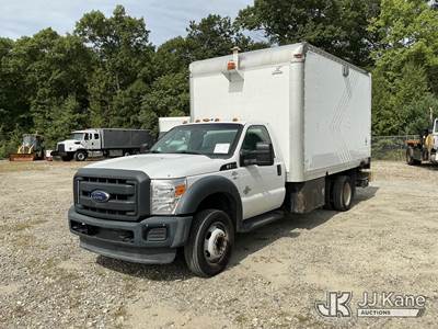 2016 Ford F550 Van Body Truck