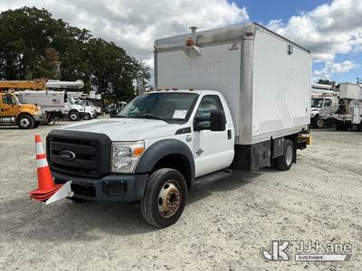 2016 Ford F-550 Van Body Truck