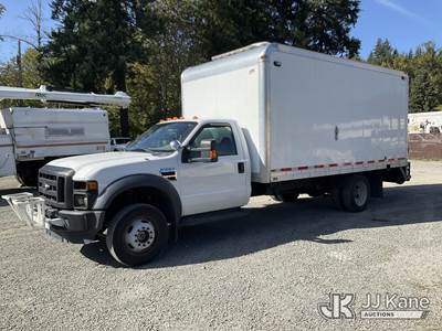 2008 Ford F-550 Van Body Truck