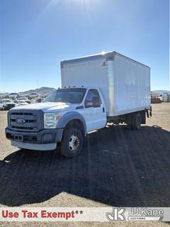 2013 Ford F-550 Regular Cab DRW Van Body Truck