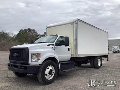 2018 Ford F-650 Van Body Truck