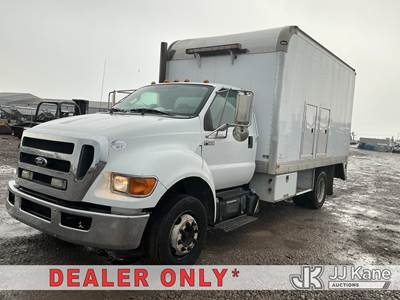 2012 Ford F-650 Regular Cab 2WD DRW Van Body Truck
