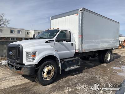 2022 Ford F-650 Van Body Truck