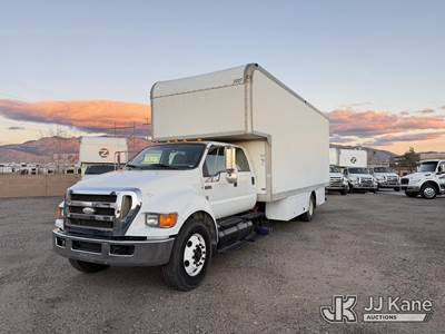 2009 Ford F-650 Crew Cab 2WD DRW Van Body Truck