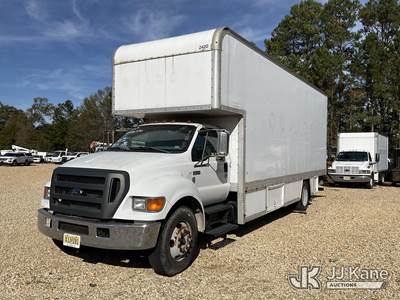 2004 Ford F-650 Regular Cab 2WD DRW Van Body Truck