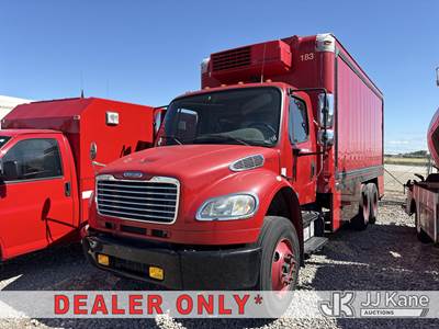 2014 Freightliner M2 106 Refrigerated Van Body Truck