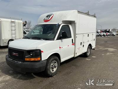 2014 GMC Savana G3500 Cutaway Enclosed Service Van