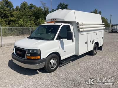 2018 GMC Savana G3500 Cutaway Enclosed Service Van