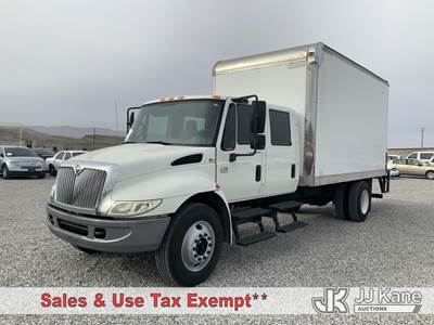2007 International 4300 Crew Cab Van Body Truck