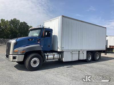 2012 International 660S 6X4 T/A Van Body Truck