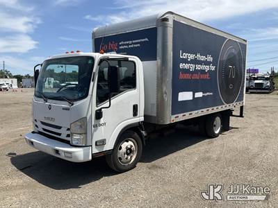 2018 Isuzu NPR HD Van Body Truck