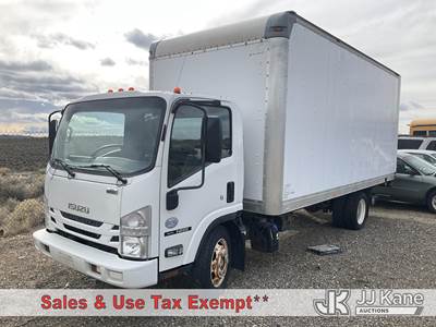 2016 Isuzu NQR Van Body Truck